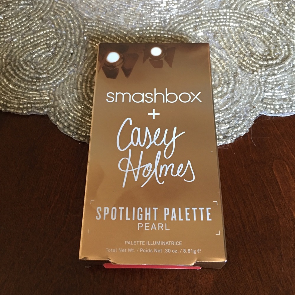 NIB Smashbox+Casey Holmes Spotlight Palette Pearl